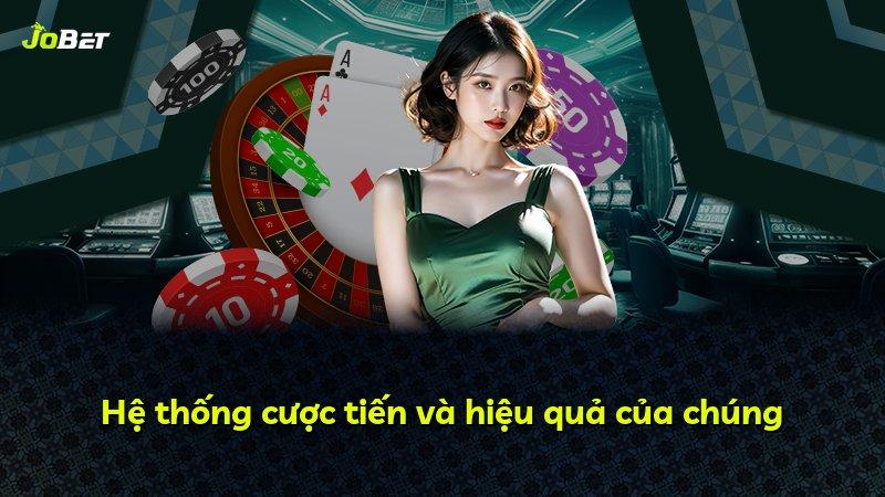 Hệ thống cược tiến và hiệu quả của chúng