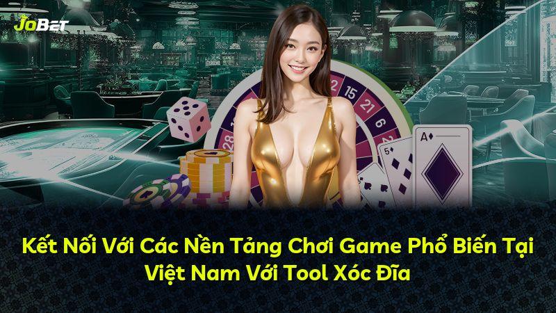 Kết Nối Với Các Nền Tảng Chơi Game Phổ Biến Tại Việt Nam Với Tool Xóc Đĩa